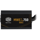 Cooler Master 750W - MWE Bronze 750 V3 - MPE-7501-ACAAW-3BEU - 80+ Bronze ATX3.1 - Fekete Tápegység 