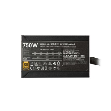 Cooler Master 750W - MWE Bronze V2 750 - MPE-7501-ACAAB-EU