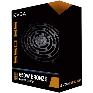 EVGA 550 B5, 80+ Bronze 550W, Fully Modular