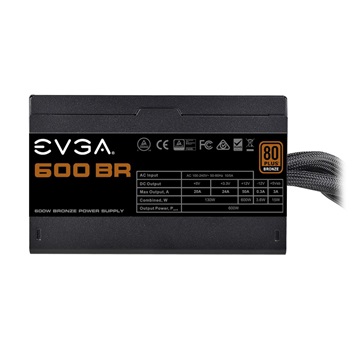EVGA 600 BR, 80+ BRONZE 600W