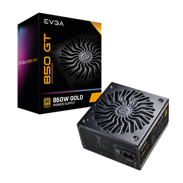 EVGA SuperNOVA 850 GT, 80 Plus Gold 850W, Fully Modular