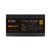 EVGA SuperNOVA 850 GT, 80 Plus Gold 850W, Fully Modular