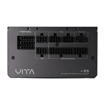 FSP 750W - VITA-750GM - 80+ Gold ATX3.1 Gen5.1 - Fekete Tápegység