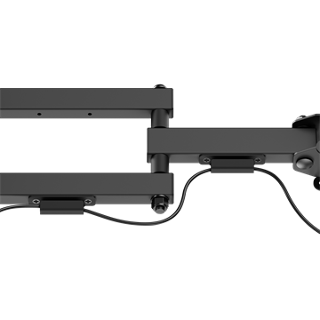 SBOX LCD-223-2 13"-43" dönthető, forgatható fali konzol