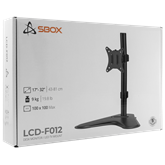 SBOX LCD-F012-2 17"-32" egy karos asztali monitor tartó