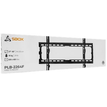 SBOX PLB-2264F-2 37"-80" fali tartó konzol