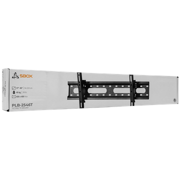 SBOX PLB-2546T-2 37"-80" fali tartó konzol, dönthető