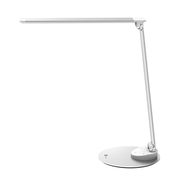 TaoTronics TT-DL19 asztali LED lámpa, USB töltőporttal, fehér