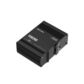 Teltonika 10 portos Ipari gigabit switch, PoE támogatás