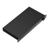 Teltonika 24xGbE PoE + 4xSFP switch, ipari [Profinet Class B]