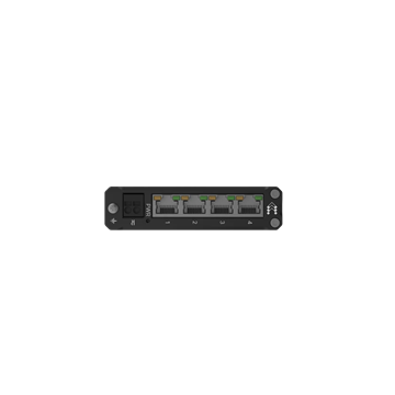Teltonika 4 portos, kompakt Gigabit switch, ipari kivitel