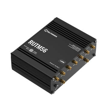 Teltonika 5G + 4G modem, eSIM, 5xRJ45, Wi-Fi, ipari és legacy hálózat