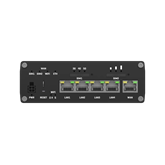 Teltonika 5G ipari router, 5xRJ45, GNSS, Wi-Fi, Dual SIM, nagy sebesség