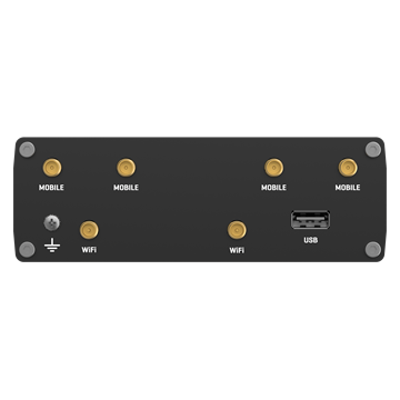 Teltonika 5G ipari router, 5xRJ45, GNSS, Wi-Fi, Dual SIM, nagy sebesség