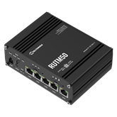Teltonika 5G ipari router, 5xRJ45, GNSS, Wi-Fi, Dual SIM, nagy sebesség