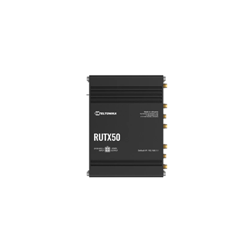 Teltonika 5G router Dual SIM, 5xRJ45, Wi-Fi, USB, RMS, ipari alkalmazás