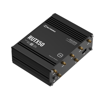 Teltonika 5G router Dual SIM, 5xRJ45, Wi-Fi, USB, RMS, ipari alkalmazás