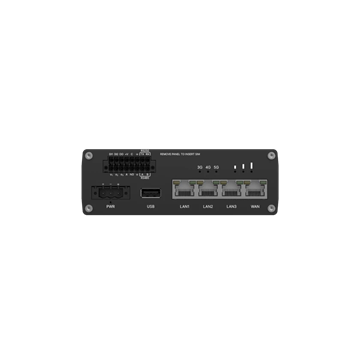 Teltonika 5G router RS232/RS485, GNSS, 4xLAN, eSIM, ipari kivitel