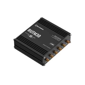 Teltonika 5G router eSIM-mel, Dual SIM, Wi-Fi, 2xLAN, kompakt kivitel