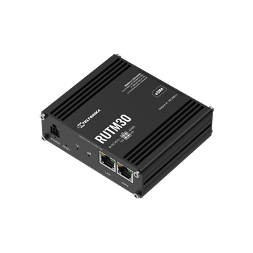 Teltonika 5G router eSIM-mel, Dual SIM, Wi-Fi, 2xLAN, kompakt kivitel