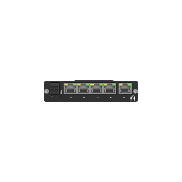 Teltonika 5 portos Ethernet switch, költséghatékony, DIN sín, ipari