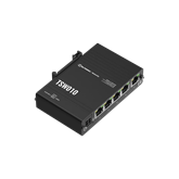 Teltonika 5 portos Ethernet switch, költséghatékony, DIN sín, ipari