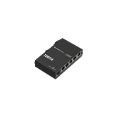 Teltonika 5 portos, kompakt Gigabit switch, DIN sínre szerelhető