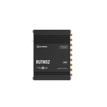 Teltonika Dupla 5G modem, eSIM, 5xRJ45, VPN, ipari felhasználás