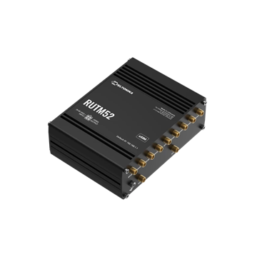 Teltonika Dupla 5G modem, eSIM, 5xRJ45, VPN, ipari felhasználás