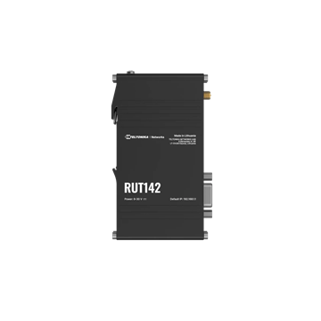 Teltonika ETH router RS232-vel, Wi-Fi, DIN sín, ipari csatlakozó