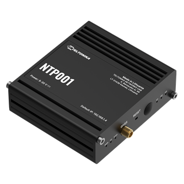 Teltonika GNSS alapú NTP szerver, RS232/RS485, Stratum-1