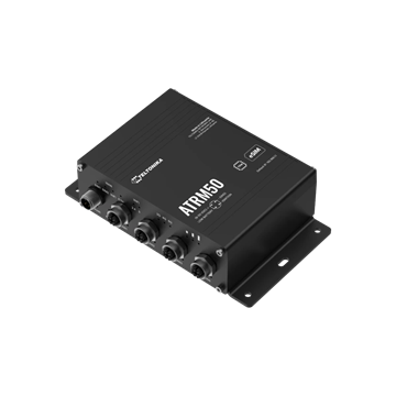 Teltonika Ipari 5G router M12 csatlakozóval, GNSS, eSIM, járművekhez