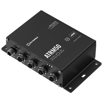 Teltonika Ipari 5G router M12 csatlakozóval, GNSS, eSIM, járművekhez