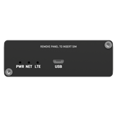 Teltonika Ipari LTE Cat4 modem, USB, alumínium ház, DIN sínre szerelhető