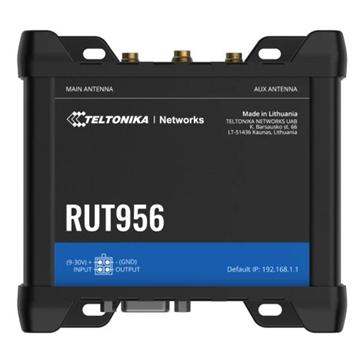 Teltonika Ipari LTE Cat4 router, GNSS, RS232/RS485, Wi-Fi, Dual SIM