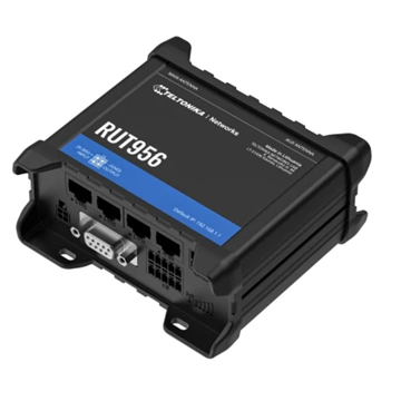 Teltonika Ipari LTE Cat4 router, GNSS, RS232/RS485, Wi-Fi, Dual SIM