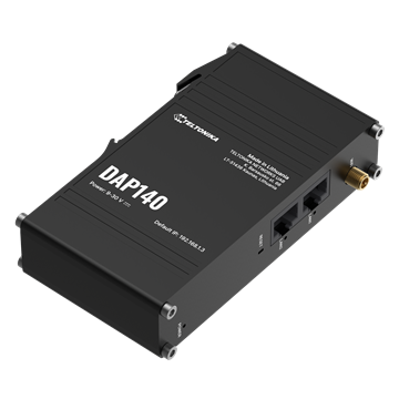 Teltonika Ipari Wi-Fi AP, 2xLAN port, PoE, DIN sínre szerelhető