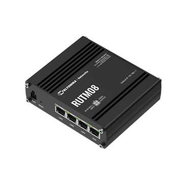 Teltonika Ipari vezetékes router, 4xGbE RJ45, megbízható kapcsolat