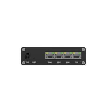 Teltonika Ipari vezetékes router, 4xGbE RJ45, megbízható kapcsolat