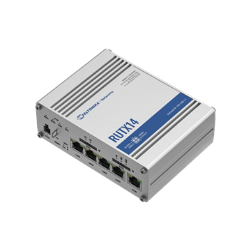 Teltonika LTE Cat12 router, 5xRJ45, Wi-Fi, GNSS, Bluetooth, ipari