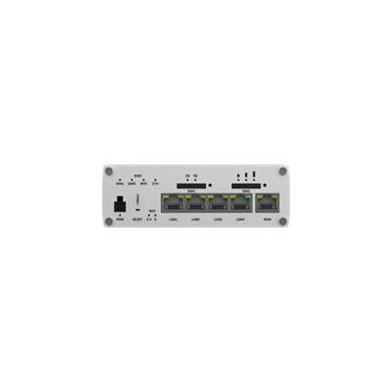 Teltonika LTE Cat12 router, 5xRJ45, Wi-Fi, GNSS, Bluetooth, ipari