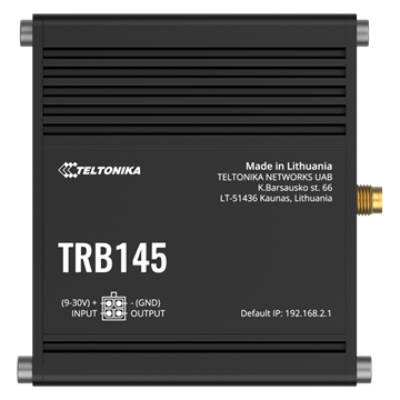 Teltonika LTE Cat1 gateway RS485 interfésszel, ipari távvezérléshez