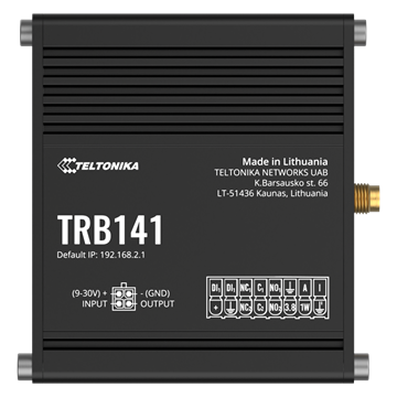 Teltonika LTE Cat1 gateway, digitális/relé/analóg I/O, micro USB, RMS