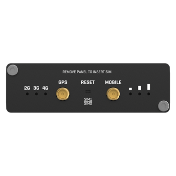 Teltonika LTE Cat4 gateway, RS232/RS485, GNSS, I/O, Ethernet, ipari
