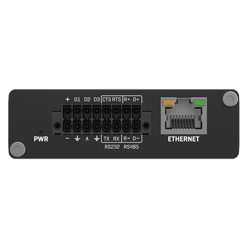 Teltonika LTE Cat4 gateway, RS232/RS485, GNSS, I/O, Ethernet, ipari