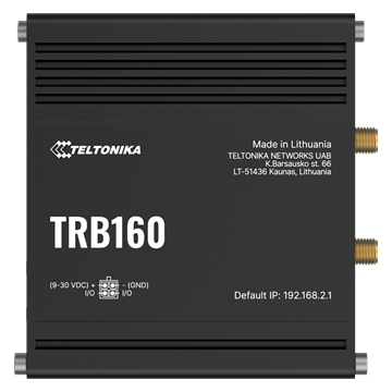 Teltonika LTE Cat6 gateway, Gigabit LAN, USB-C, ipari IoT