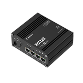 Teltonika LTE Cat6 router, Dual SIM, 4xLAN, VPN, RMS, ipari kivitel