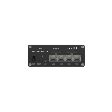 Teltonika LTE Cat6 router, Dual SIM, 4xLAN, Wi-Fi, Bluetooth, ipari