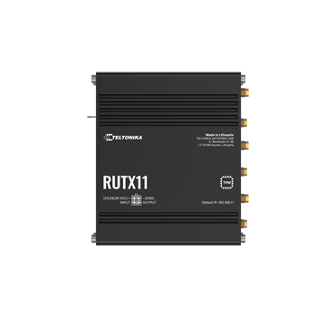 Teltonika LTE Cat6 router, Dual SIM, 4xLAN, Wi-Fi, Bluetooth, ipari