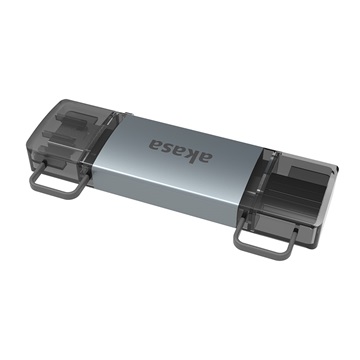 Akasa 2-In-1 USB 3.2 OTG Dual kártyaolvasó - AK-CR-12